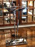 Pair of French Chrome Lamps