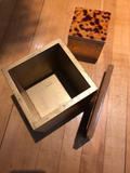 Pair of Gilt Leaf Boxes With Faux Tortoise Lids