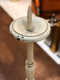 Pair of Large Painted French Candlesticks