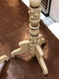 Pair of Large Painted French Candlesticks