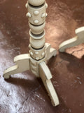 Pair of Large Painted French Candlesticks