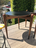 Pair of Mid Century Round Stacking Drinks Tables