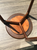 Pair of Mid Century Round Stacking Drinks Tables