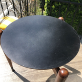 Pair of Mid Century Round Stacking Drinks Tables