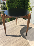 Pair of Mid Century Round Stacking Drinks Tables