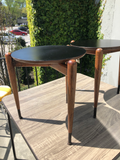 Pair of Mid Century Round Stacking Drinks Tables