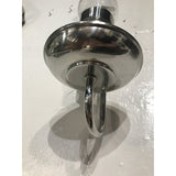 Pair of Vintage Aluminum Hurricane Sconces