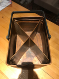 Patinated Copper Caddy