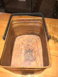 Patinated Copper Caddy