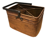 Patinated Copper Caddy