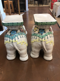 Reunited Pair of Mid Century Garden Elephants