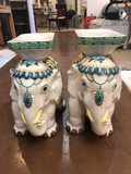Reunited Pair of Mid Century Garden Elephants