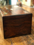 Rosewood Serving Box With Mother of Pearl