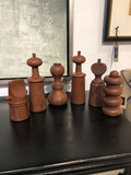 Set of Mid Century Modern Dansk Salt and Pepper Shakers