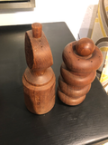 Set of Mid Century Modern Dansk Salt and Pepper Shakers