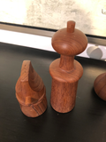 Set of Mid Century Modern Dansk Salt and Pepper Shakers