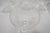 Set of Twelve Baccarat Wine/Water Glasses