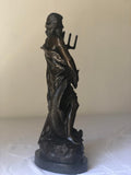 Signed Grand Tour Bronze of Neptune