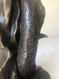 Signed Grand Tour Bronze of Neptune