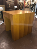 Solid Wooden Stand/Table in Cube Form
