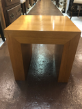 Solid Wooden Stand/Table in Cube Form