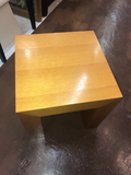 Solid Wooden Stand/Table in Cube Form