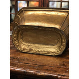 Vinatge "Gold" Iron Container/Planter