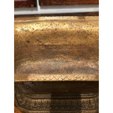 Vinatge "Gold" Iron Container/Planter