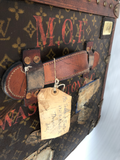 Vintage 20's Louis Vuitton Trunk With Complete Fitted Interior