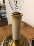 Vintage Canton Lamp With Black Shade
