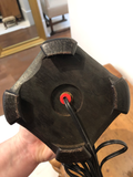 Vintage Canton Lamp With Black Shade