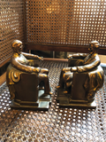Vintage Lincoln Memorial Bookends, a Pair