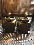 Vintage Lincoln Memorial Bookends, a Pair