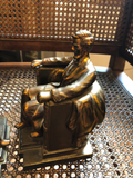 Vintage Lincoln Memorial Bookends, a Pair