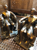 Vintage Lincoln Memorial Bookends, a Pair