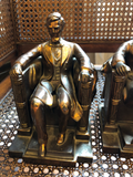Vintage Lincoln Memorial Bookends, a Pair