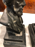 Vintage Longfellow Bookends, a Pair