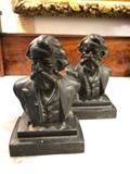 Vintage Longfellow Bookends, a Pair