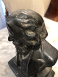 Vintage Longfellow Bookends, a Pair