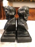 Vintage Longfellow Bookends, a Pair