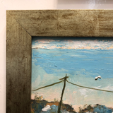 Vintage Water-Scape Painting by Atlanta Artist Barbara B. Moore